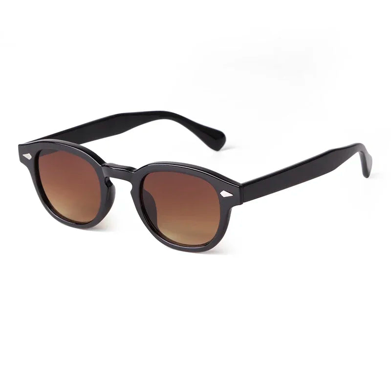 Lunettes De Soleil Noir Et Marron