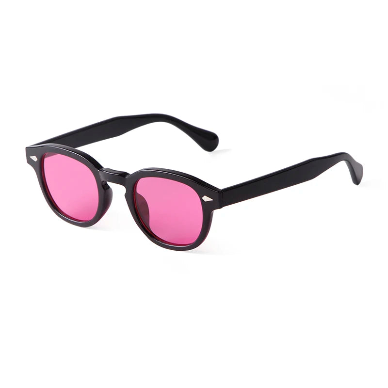 Lunettes De Soleil Noir et Rose