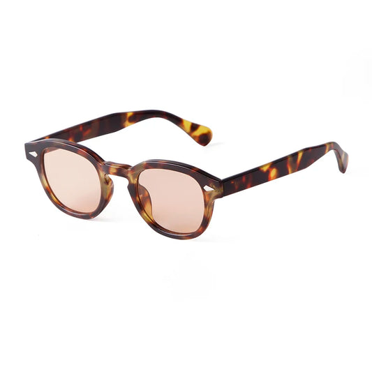 Lunettes De Soleil Léopard Et Rose